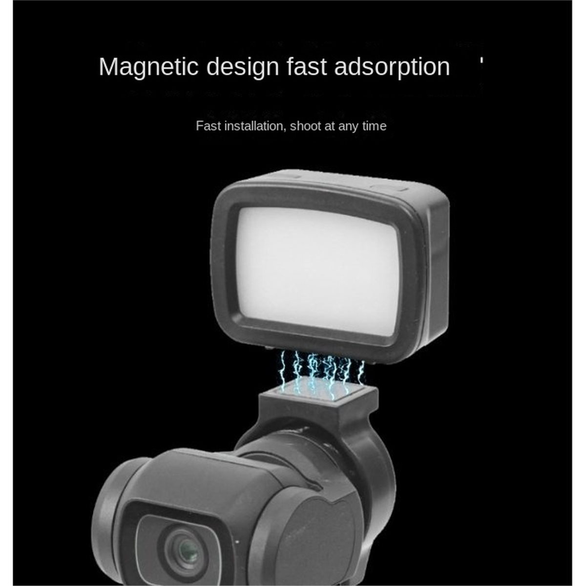 Photography Lighting Set - Luz LED Magnética para Accesorios Pocket