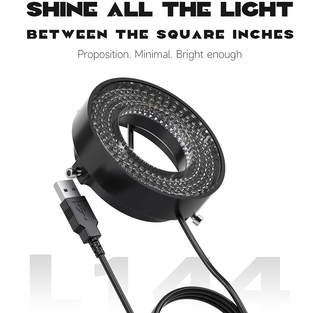 Photography Lighting Continuous - Lámpara Iluminadora LED de Anillo para