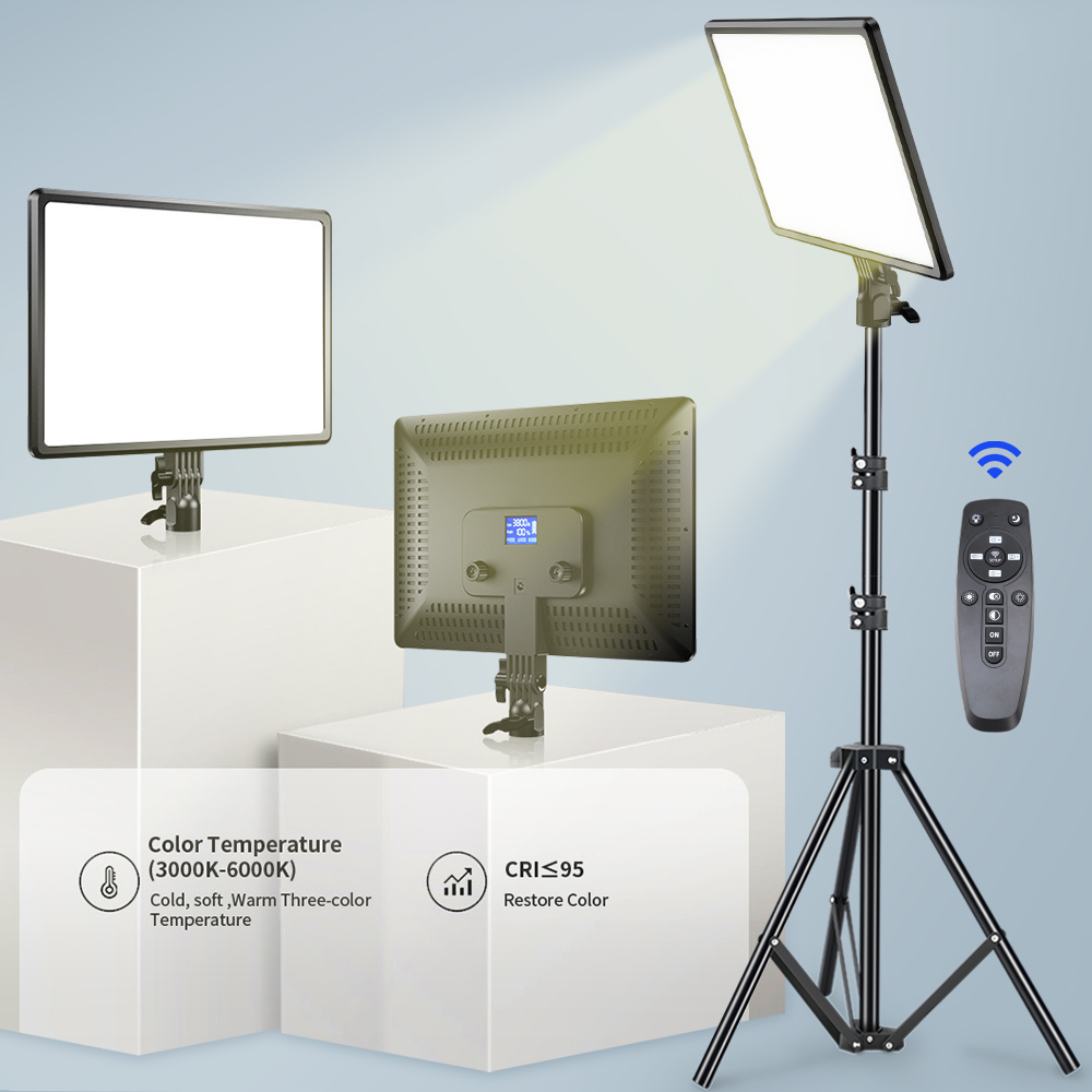 Photography Lighting Continuous - Panel de luz LED para vídeo