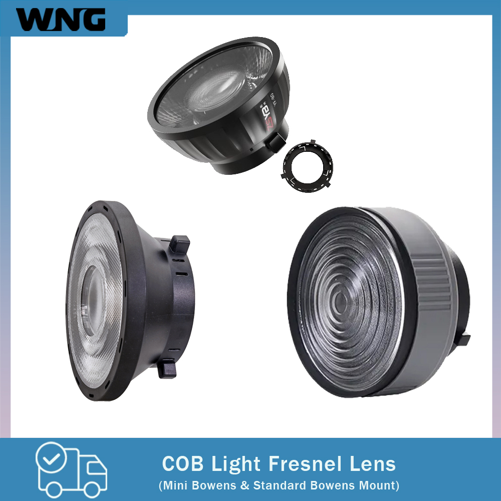Photography Lighting Mount - Lente Fresnel con Enfoque Ajustable de