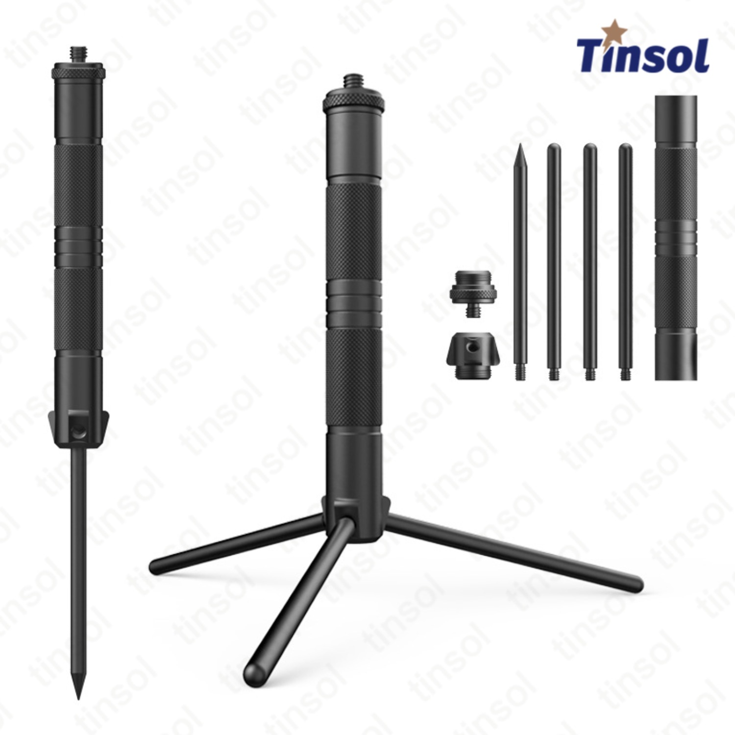 Photography Video Lighting Kit With Adjustable Tripod Stand - Nuevo soporte de aluminio para linterna,