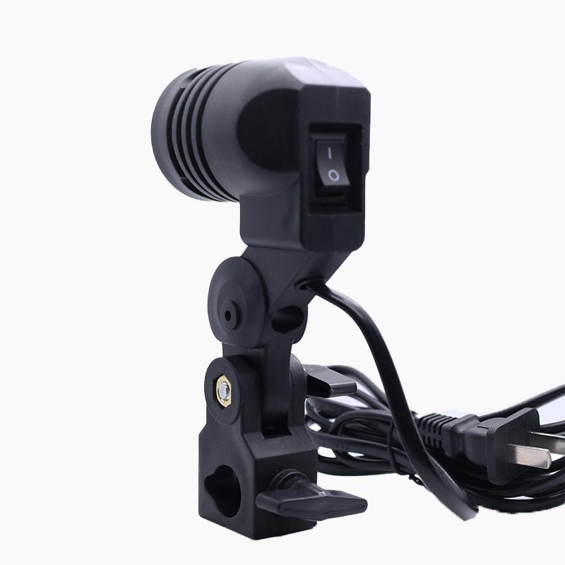 Photography Lighting With Umbrella - Cable Negro de 1.8M con Base