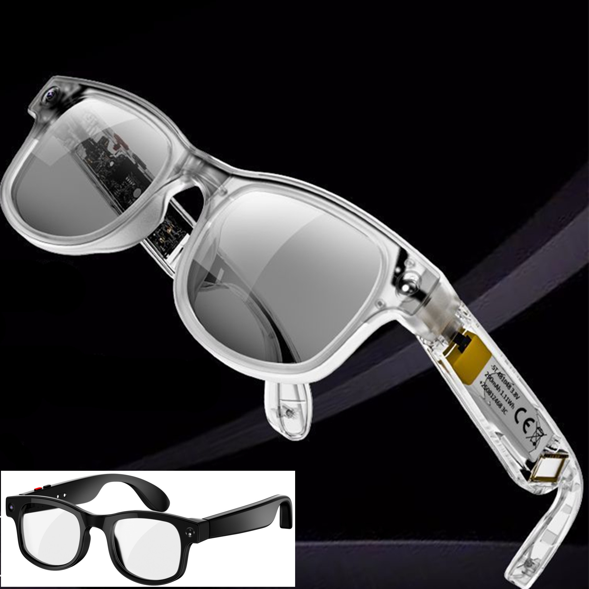Photography Lighting Ai - Gafas inteligentes AI, fotografía de voz,