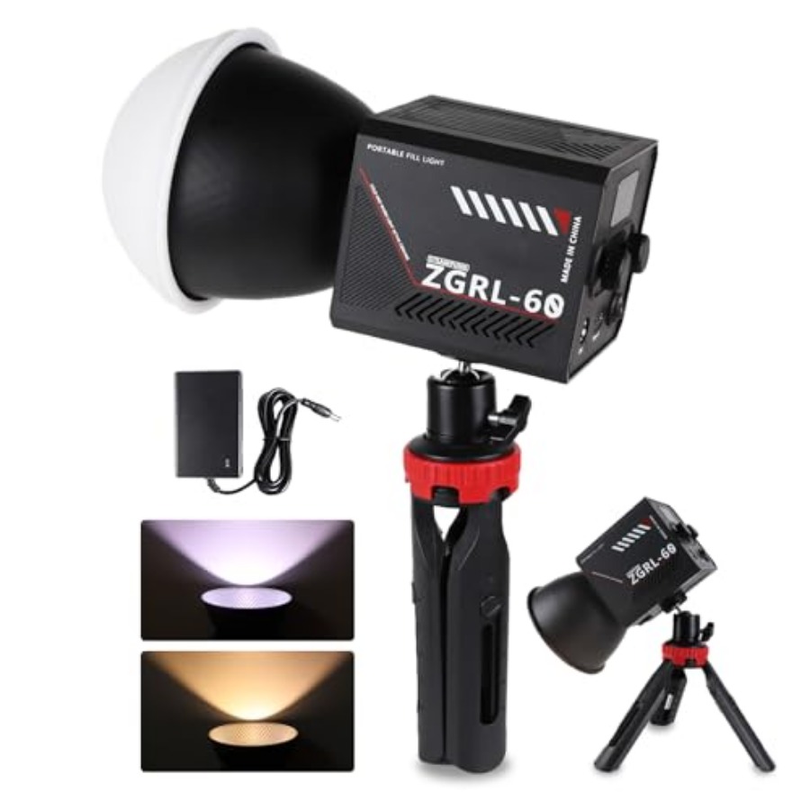 Photography Lighting Spotlight - Luz de Video LED COB de