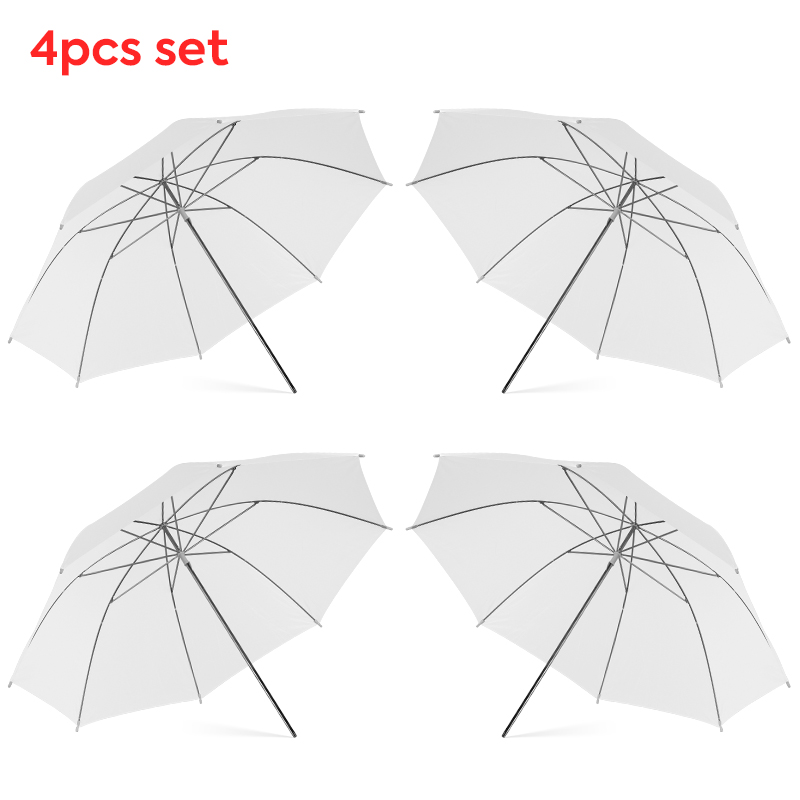 Photography Lighting With Umbrella - Paraguas difusor de luz blanca transparente