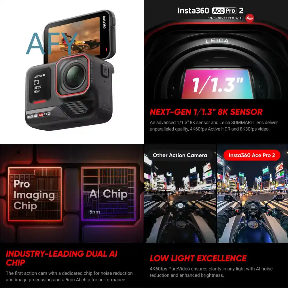 Photography Lighting Ai - Insta360 Ace Pro 2 para Cámara