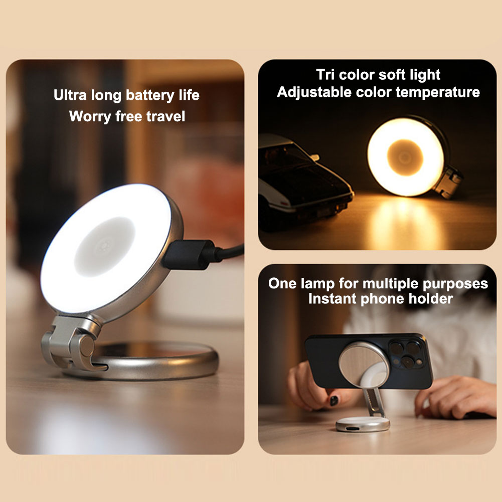 Photography Lighting Video - Luz Magnética 3 en 1 para