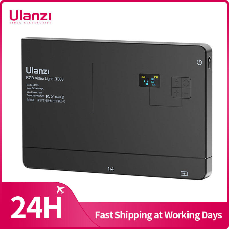 Photography Lighting With Umbrella - Ulanzi LT003 15W RGB luz de