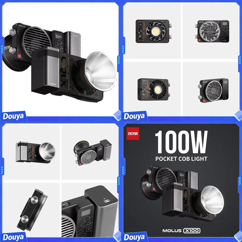 Photography Lighting Video - ZHIYUN Molus X100, luz LED COB