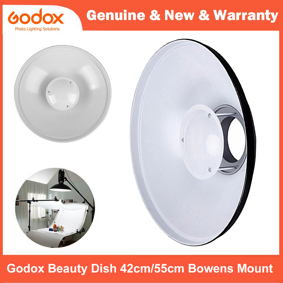 Beauty Dish 55Cm - Godox BDR-W-plato de belleza BDR-W, Reflector