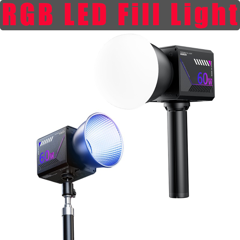Photography Lighting Handheld - Luz de Video RGB de 60W,