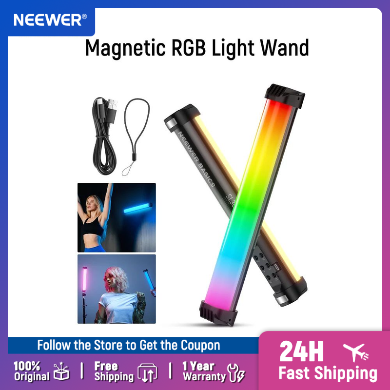 Photography Lighting With Umbrella - NEEWER Basics-varita de luz RGB magnética