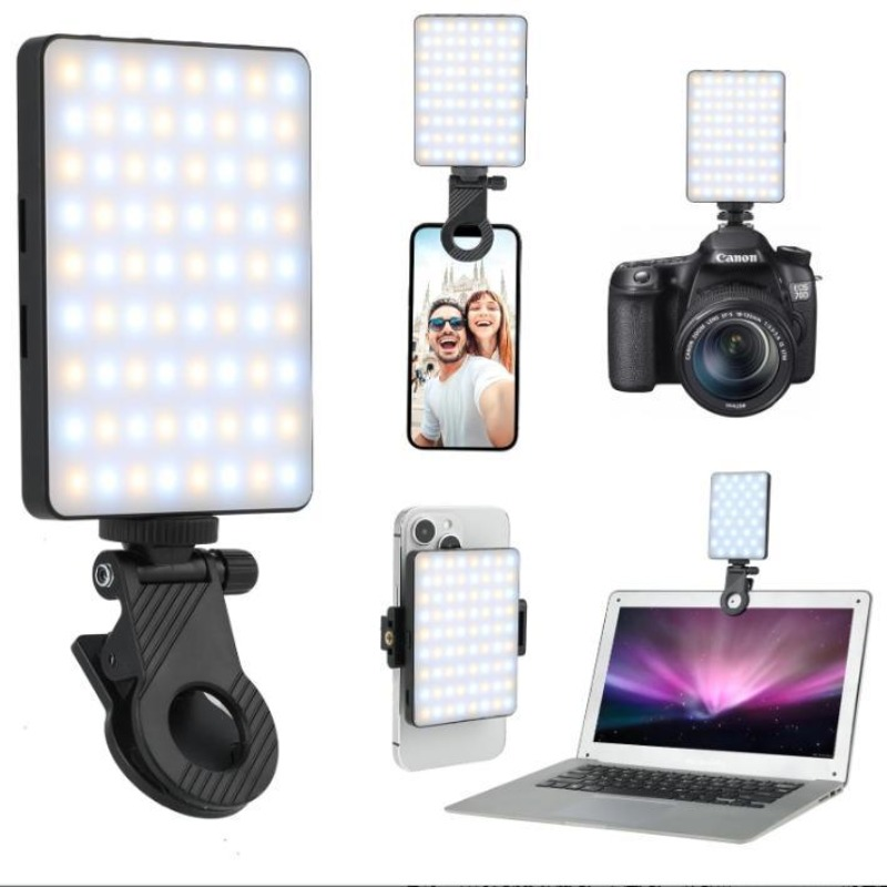Photography Lighting Spotlight - 1 unidad de luz LED recargable