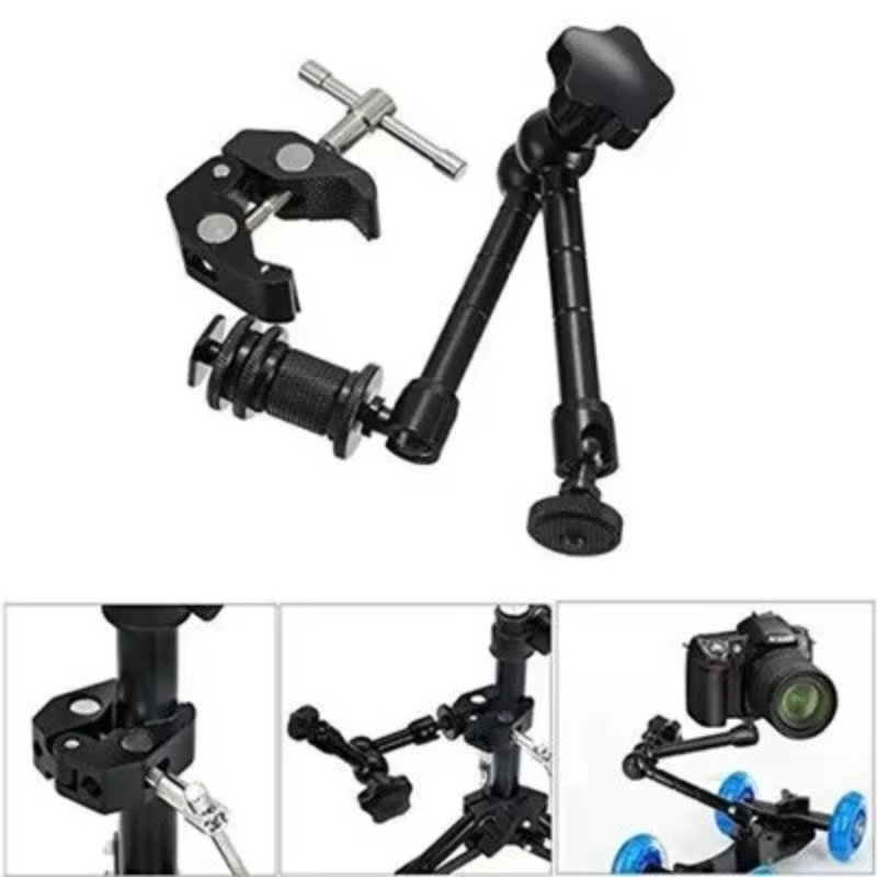Photography Lighting Continuous - Super Clamp de 7/11 Pulgadas, Brazo