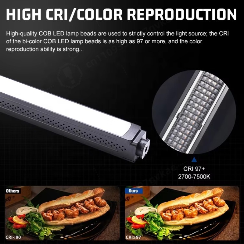 Luz LED RGB portátil para estu - Photography Lighting Video reseña y precio