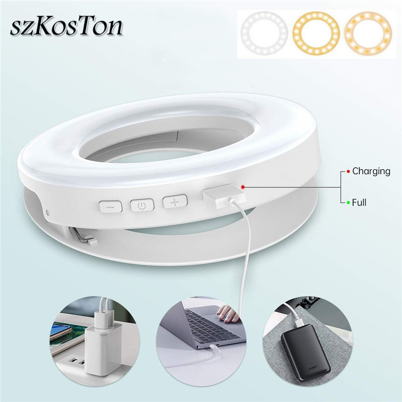 Anillo de luz LED portátil con - Photography Lighting Continuous reseña y precio
