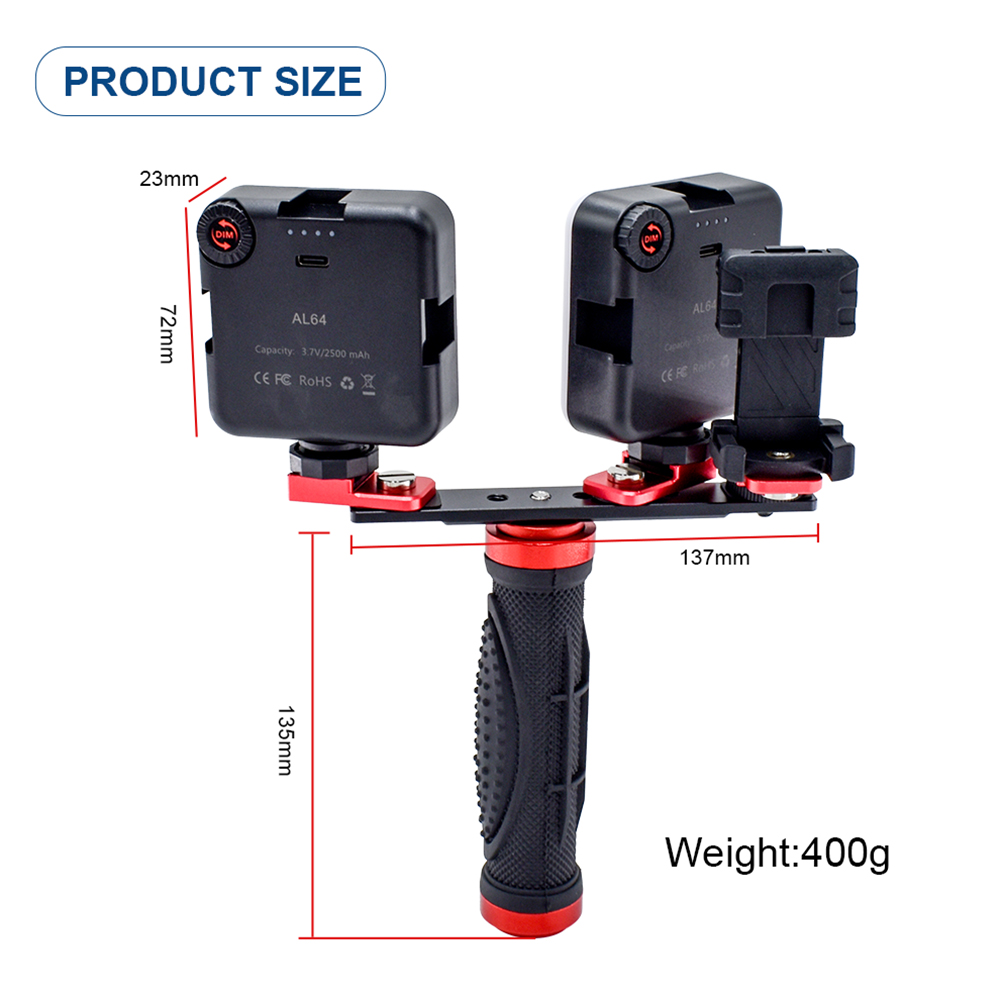Luz LED para teléfono para imá - Photography Lighting Handheld reseña y precio