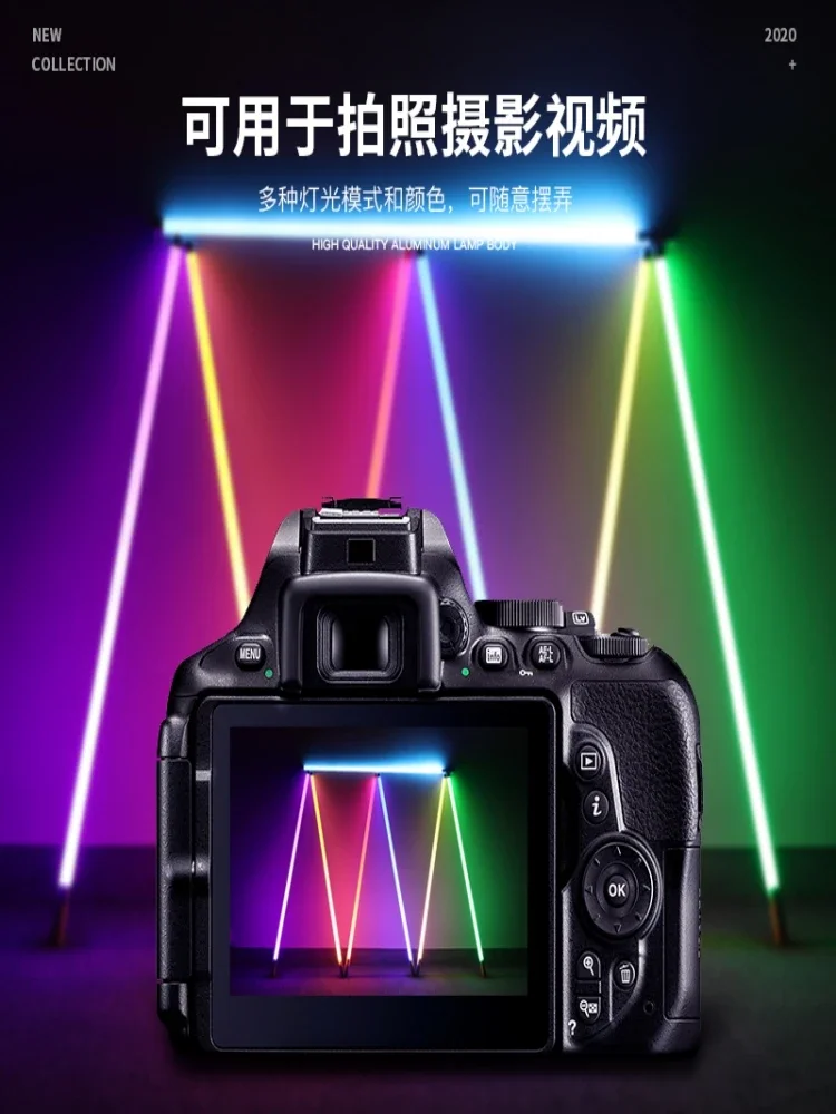 Lámpara LED recargable de mano - Photography Lighting And Composition reseña y precio
