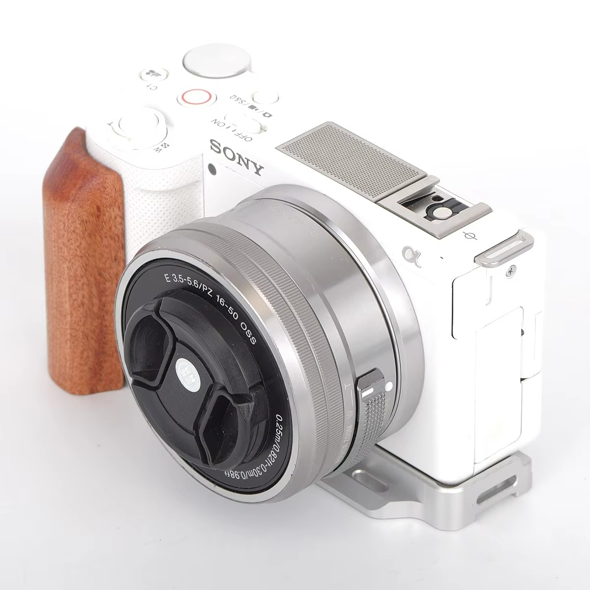 Empuñadura de madera de palisa - Sony Camera Zv-E10 reseña y precio