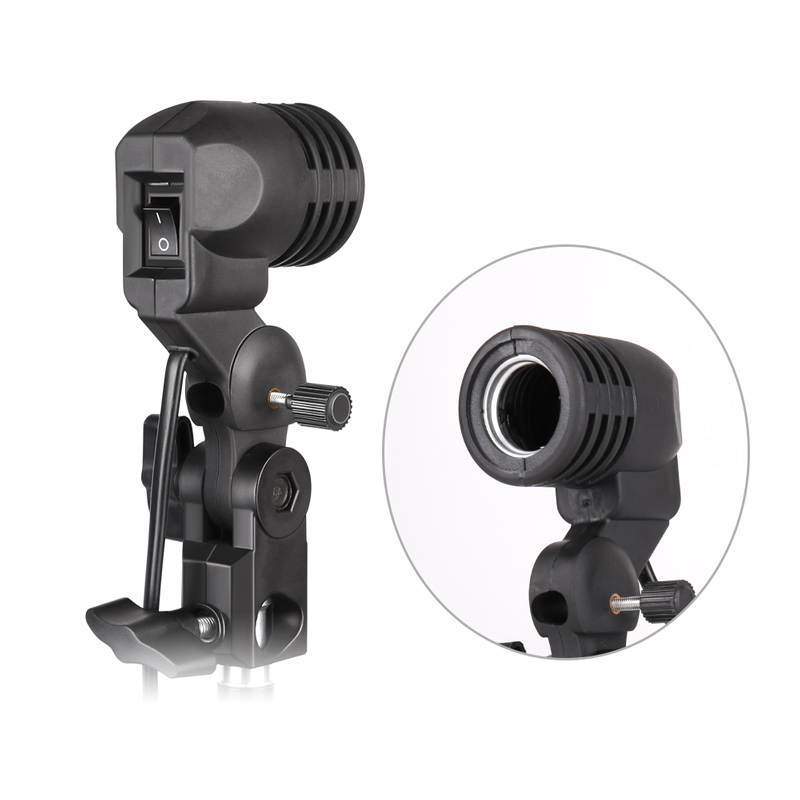Soporte de bombilla de Cable d - Photography Lighting With Umbrella reseña y precio