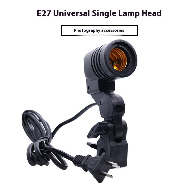 Cable Negro de 1.8M con Base E - Photography Lighting With Umbrella reseña y precio