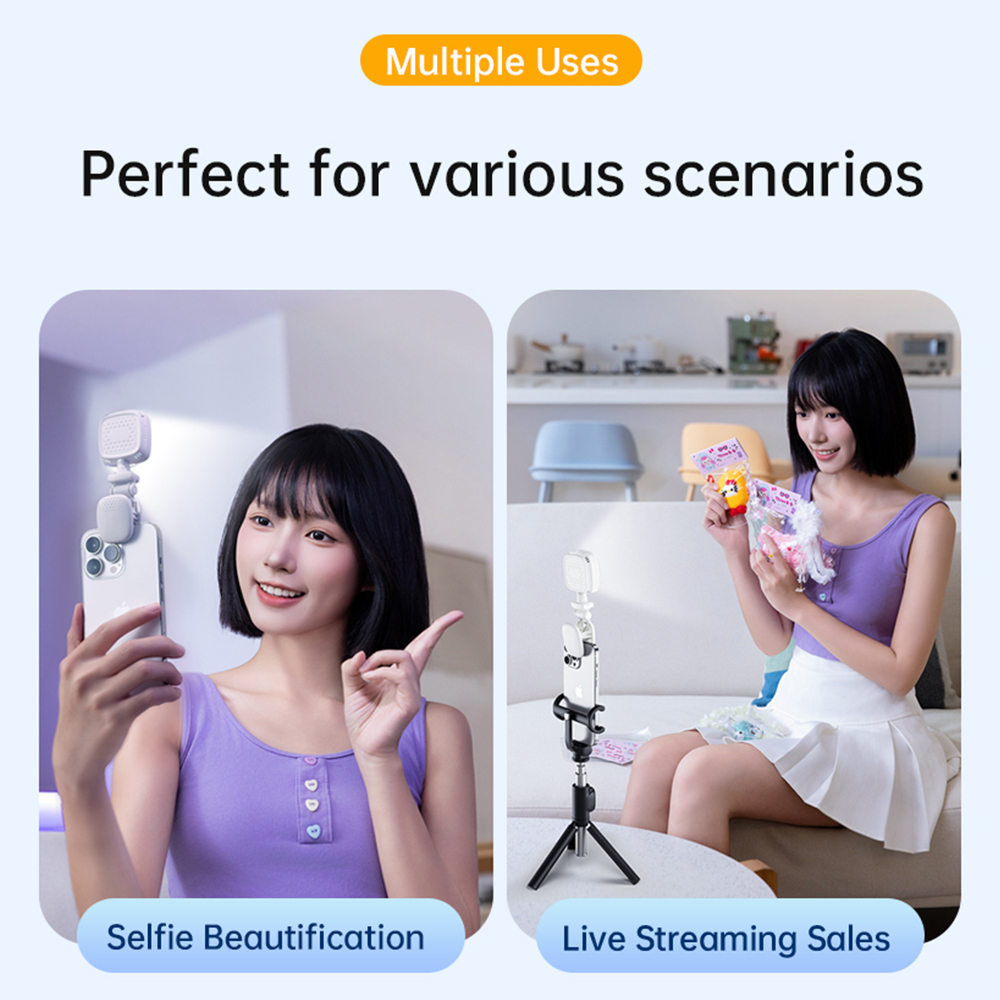 Luz LED portátil para Selfie,  - Photography Lighting Spotlight reseña y precio