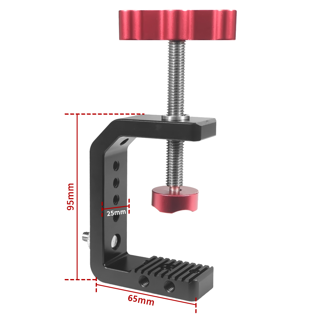 Abrazadera de Escritorio Tipo  - Photography Video Lighting Kit With Adjustable Tripod Stand reseña y precio