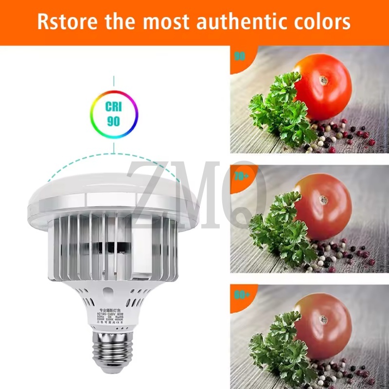 Lámpara LED E27 85W 155W 3200K - Photography Lighting Spotlight reseña y precio