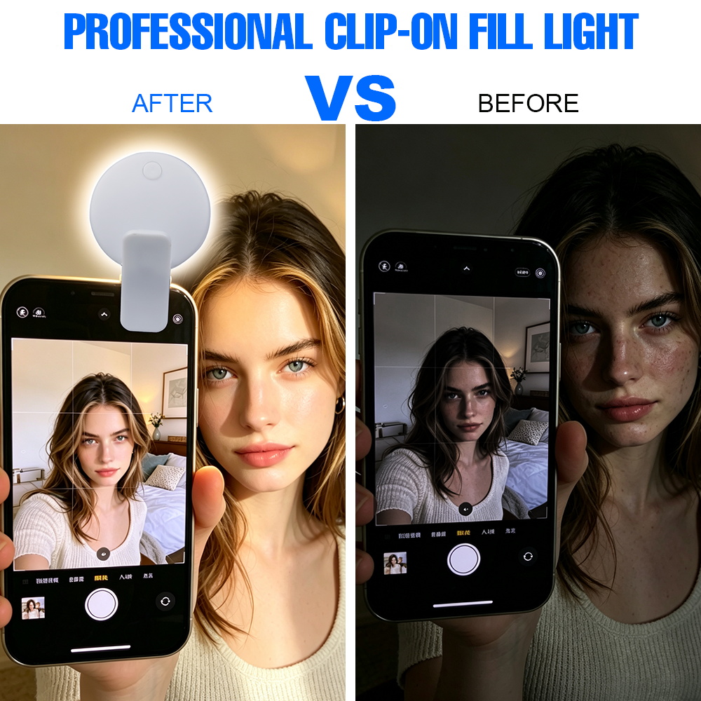 Luz LED de relleno para selfie - Photography Lighting Continuous reseña y precio