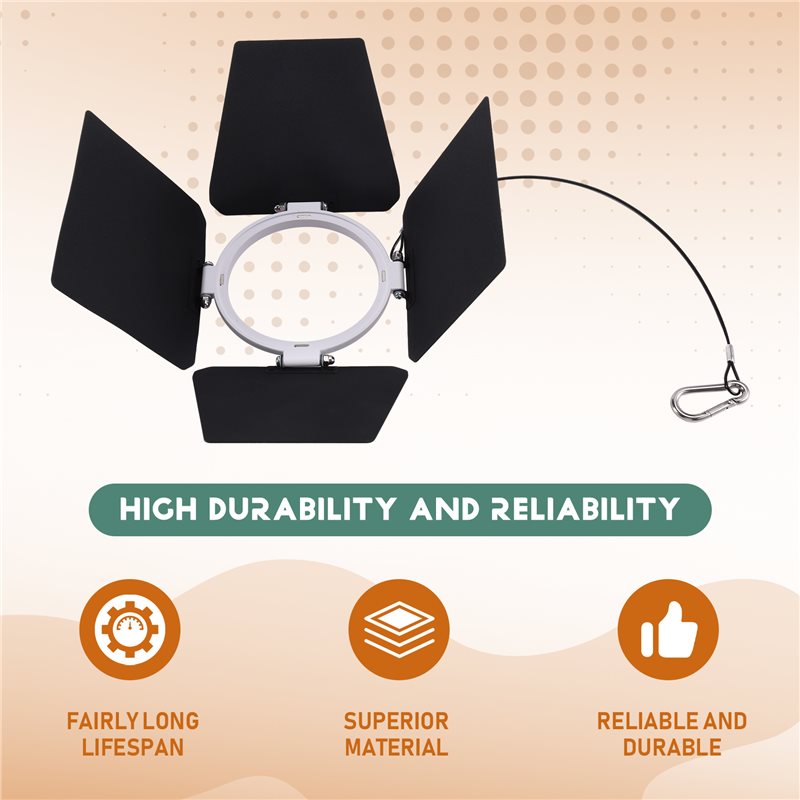 Modificador de Luz Magnético B - Barn Door Modifier reseña y precio