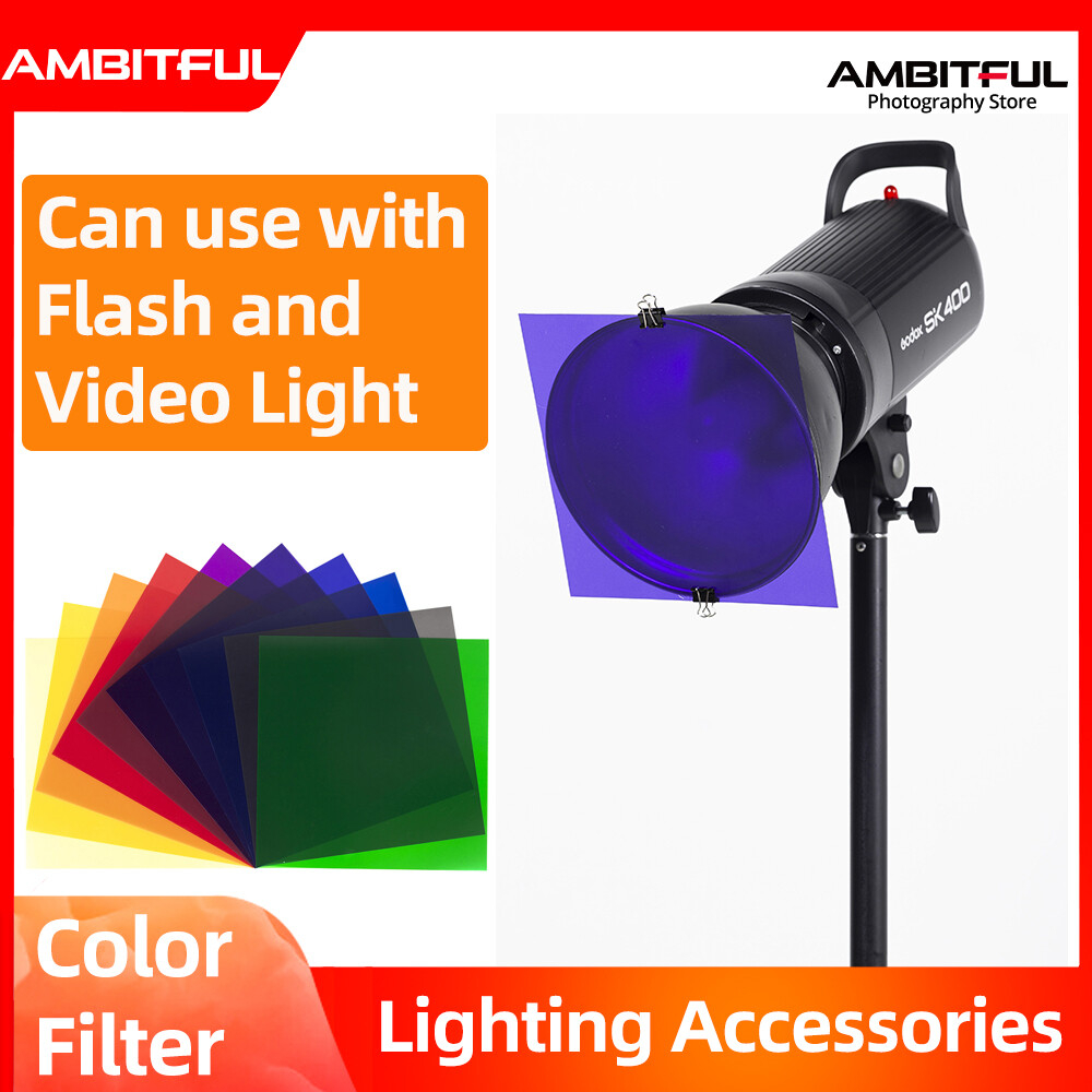 Filtro de color para luz de es - Photography Lighting Set reseña y precio