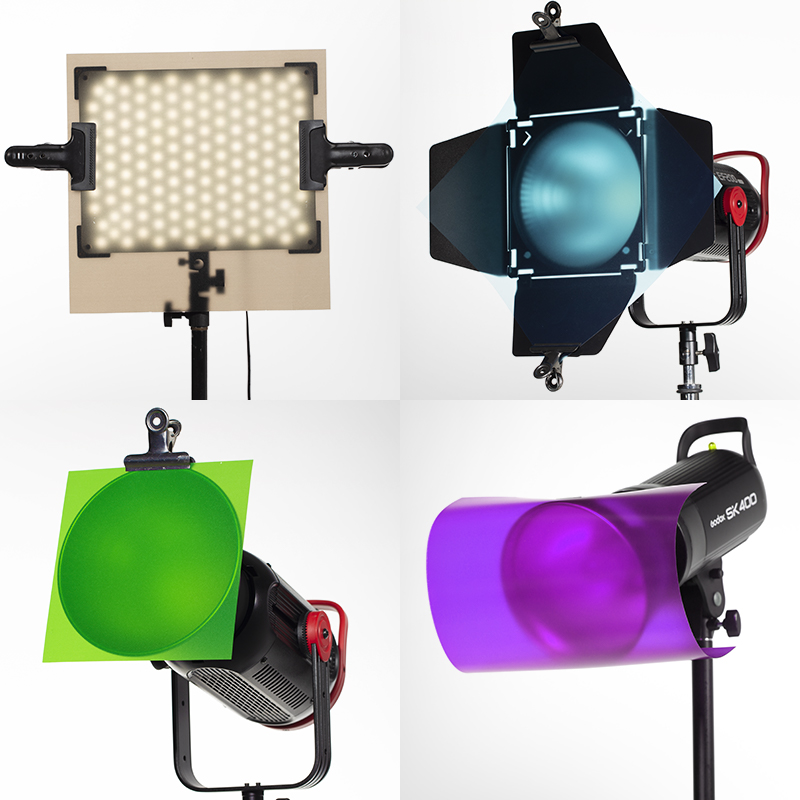 Filtro de color para luz de es - Photography Lighting Set reseña y precio