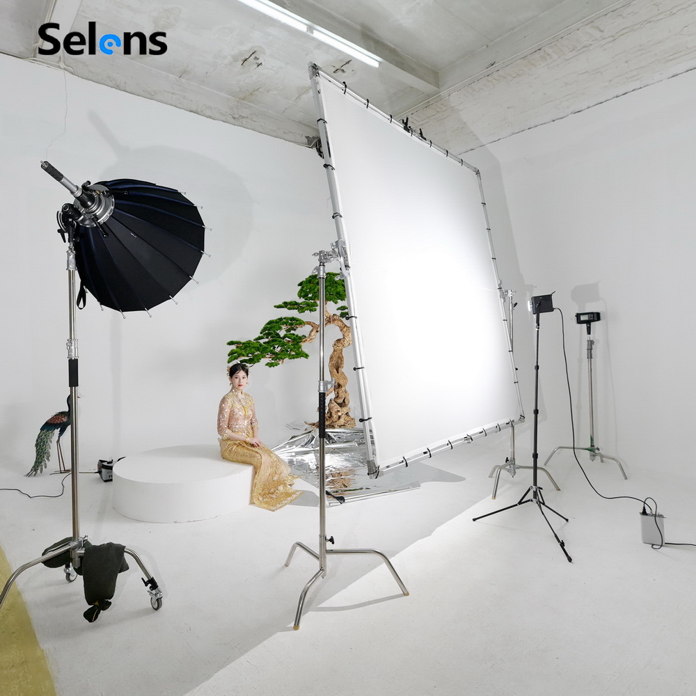Difusor de Luz Plegable Selens - Beauty Dish 55Cm reseña y precio