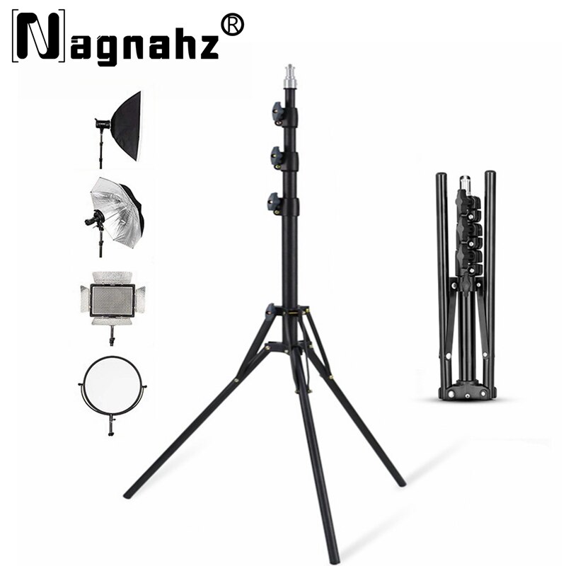 NAGNAHZ-trípode de aleación de - Photography Video Lighting Kit With Adjustable Tripod Stand reseña y precio