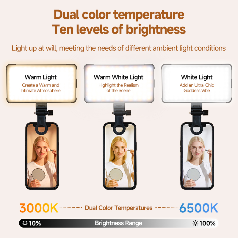 Luz de vídeo LED RGB, Clip de  - Photography Lighting Spotlight reseña y precio