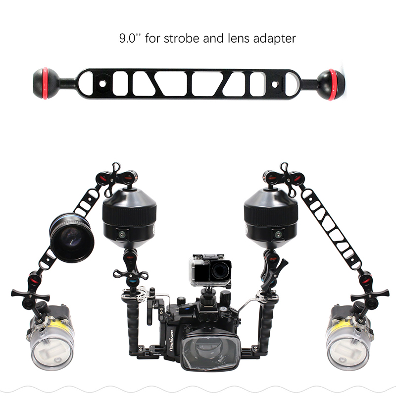Adaptador de bola de aluminio  - Photography Lighting Set reseña y precio