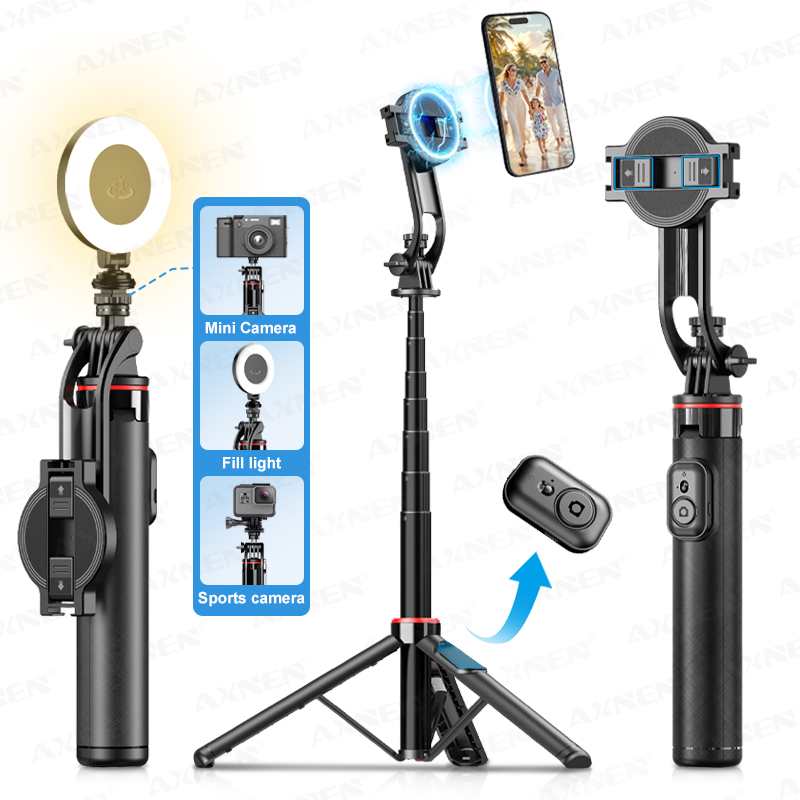 Trípode Magnético Extensible A - Photography Video Lighting Kit With Adjustable Tripod Stand reseña y precio