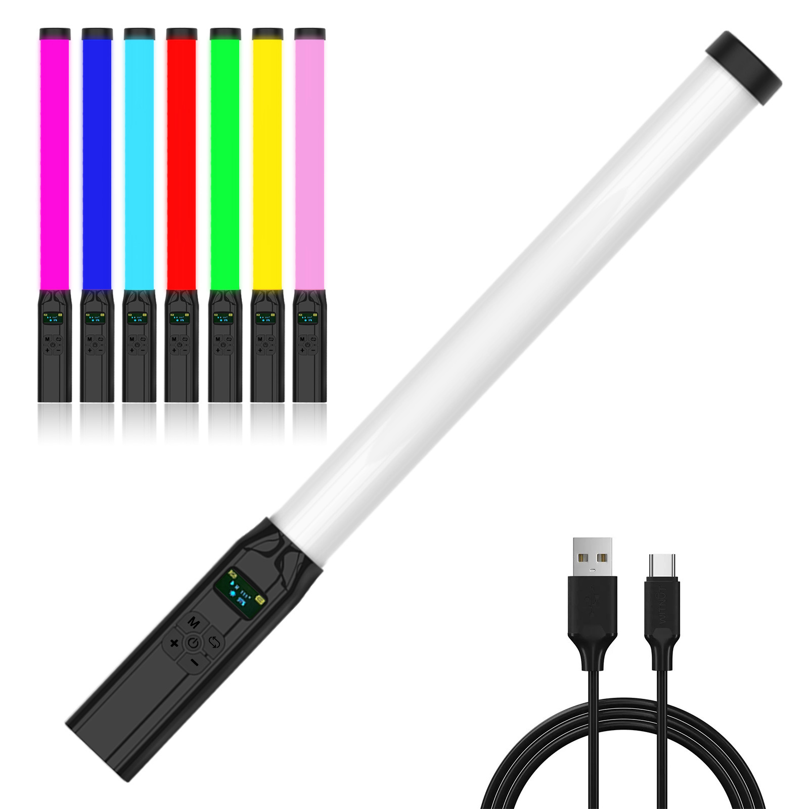 Varita de luz RGB de 50CM, man - Photography Lighting Types reseña y precio