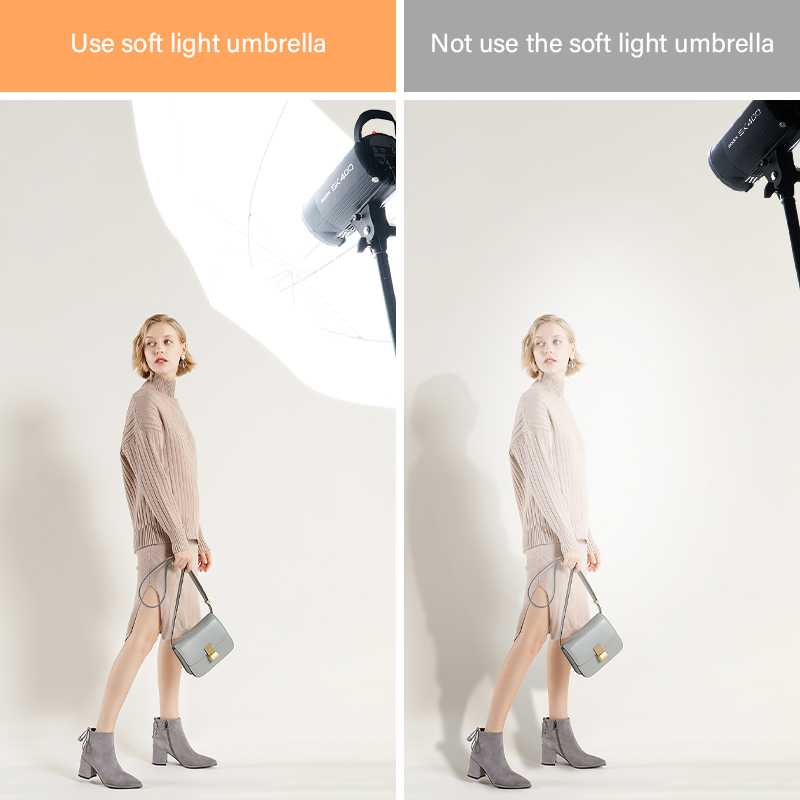 Paraguas difusor de luz blanca - Photography Lighting With Umbrella reseña y precio