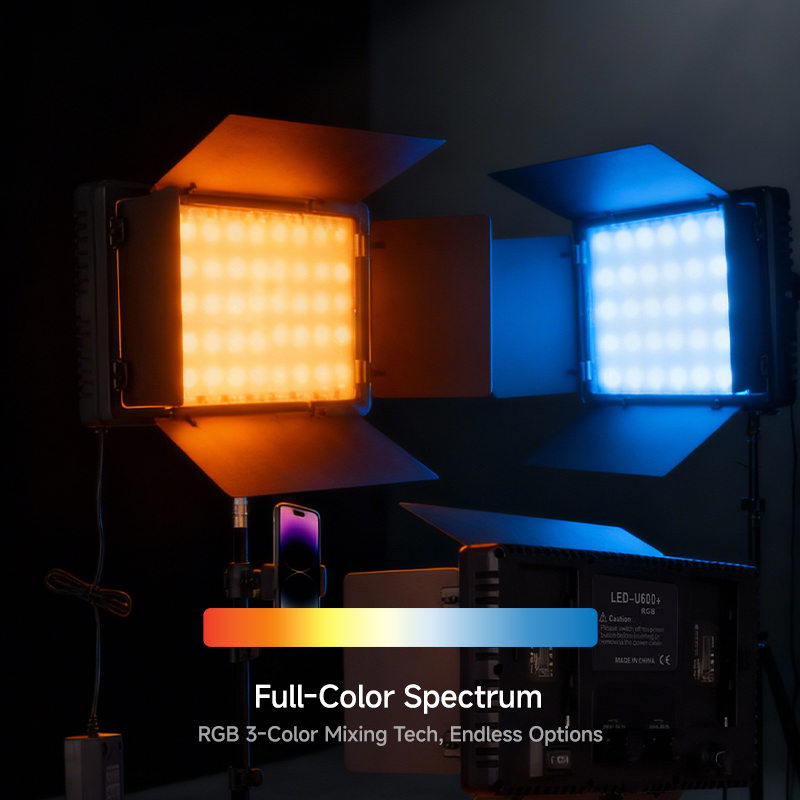Luz de Relleno LED U600 para F - Photography Lighting Set reseña y precio