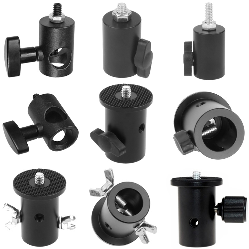 Adaptador de soporte de luz pa - Photography Lighting Mount reseña y precio