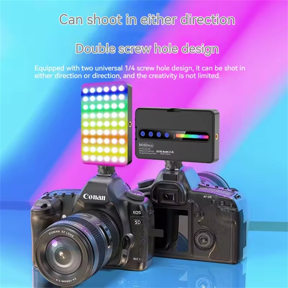 Luz LED RGB para cámara, Kit d - Photography Lighting With Umbrella reseña y precio