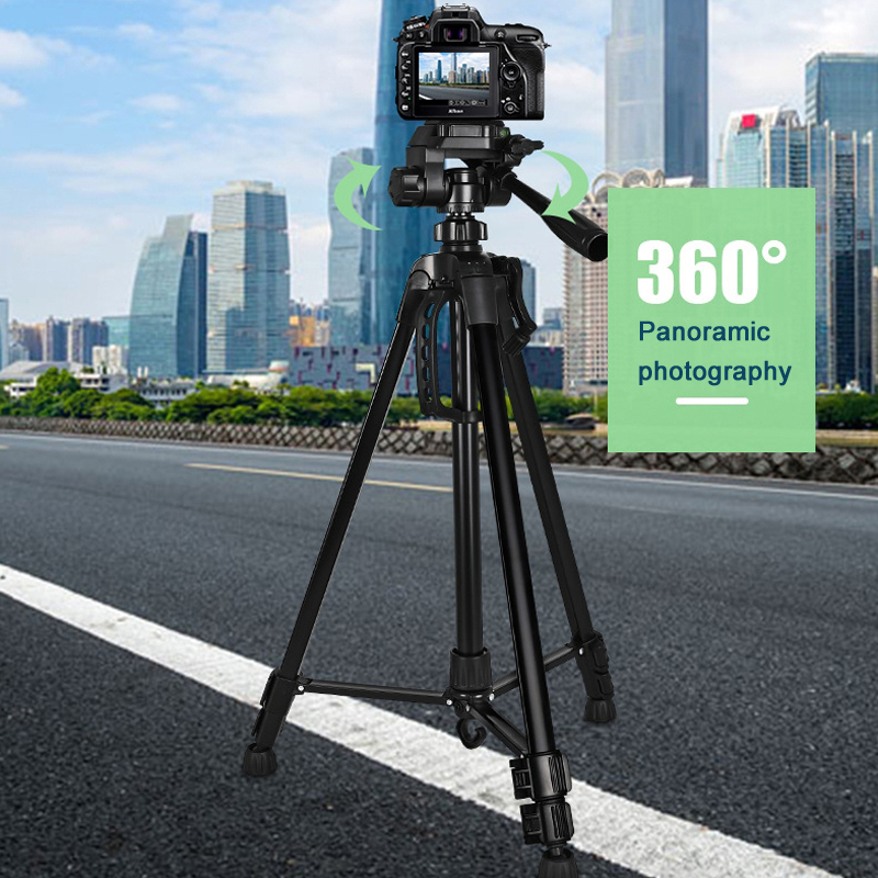 Trípode Universal de 55 Pulgad - Photography Video Lighting Kit With Adjustable Tripod Stand reseña y precio