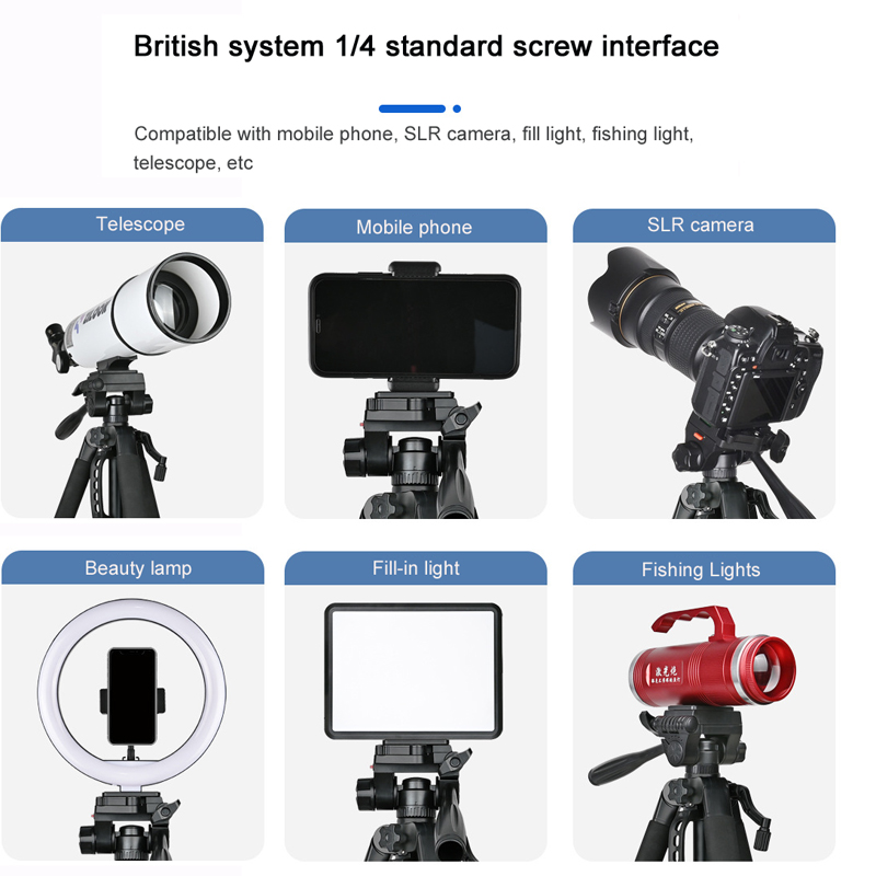 Trípode Universal de 55 Pulgad - Photography Video Lighting Kit With Adjustable Tripod Stand reseña y precio