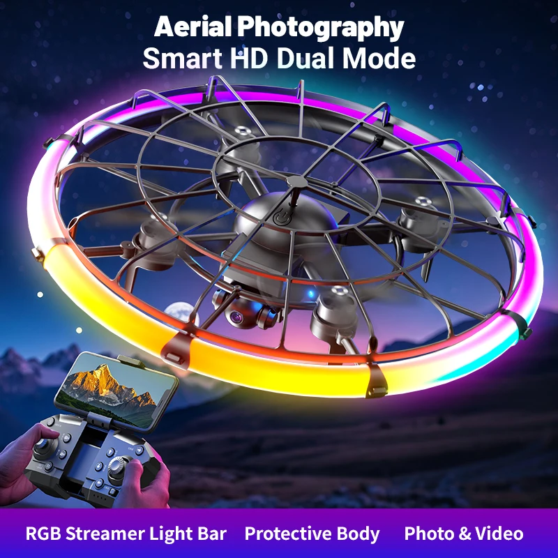 Dron RC JJRC H145 UFO con Lent - Photography Lighting Mount reseña y precio