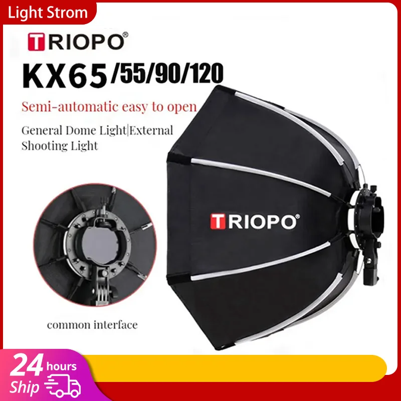 TRIOPO KX 65cm 90cm Softbox oc - Photography Lighting With Umbrella reseña y precio