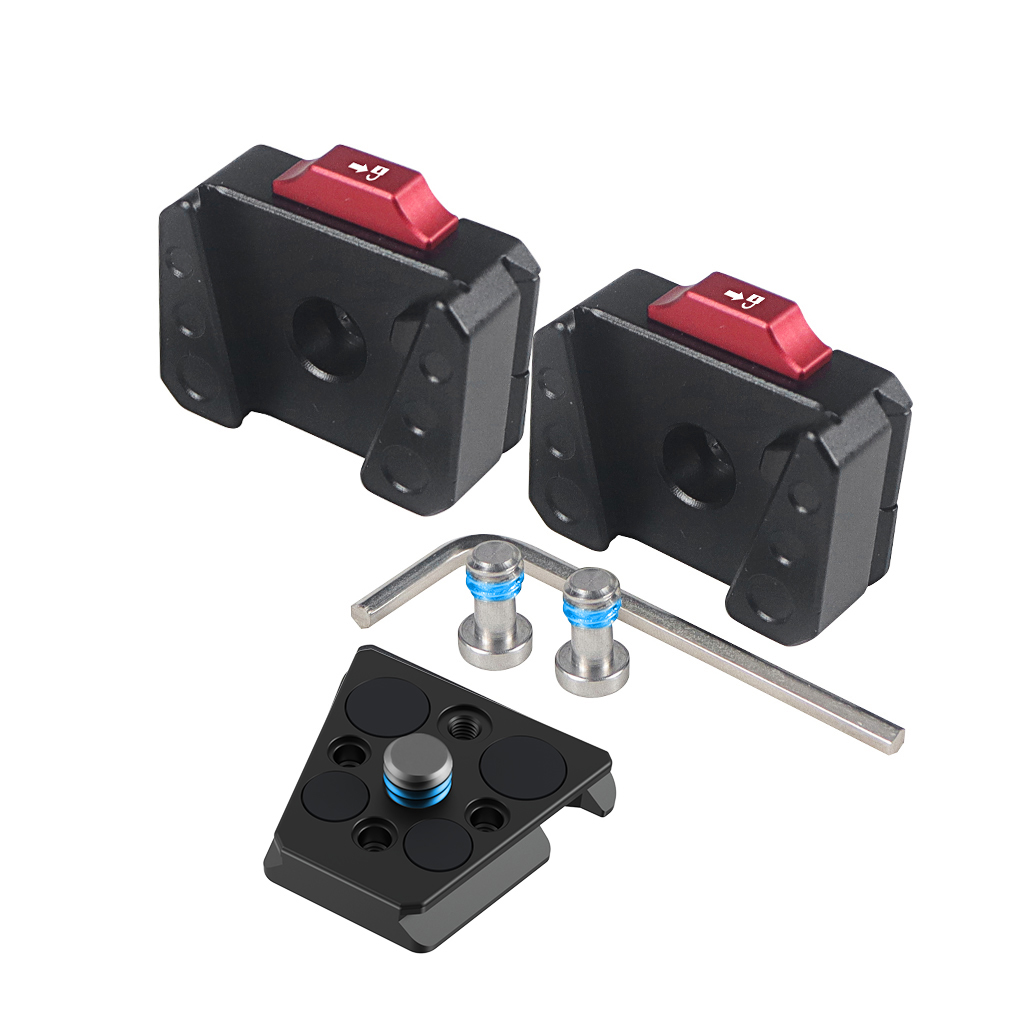 Abrazadera de Liberación Rápid - Photography Video Lighting Kit With Adjustable Tripod Stand reseña y precio