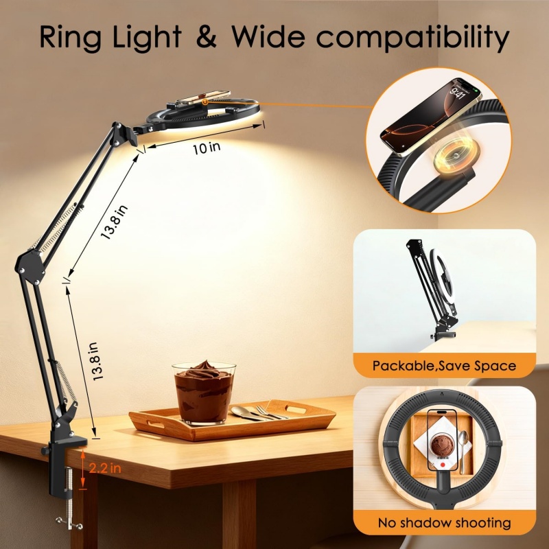 Soporte Magnético para Teléfon - Photography Video Lighting Kit With Adjustable Tripod Stand reseña y precio