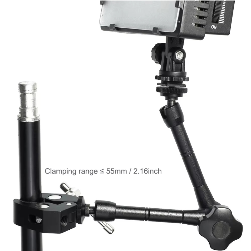 Super Clamp de 7/11 Pulgadas,  - Photography Lighting Continuous reseña y precio