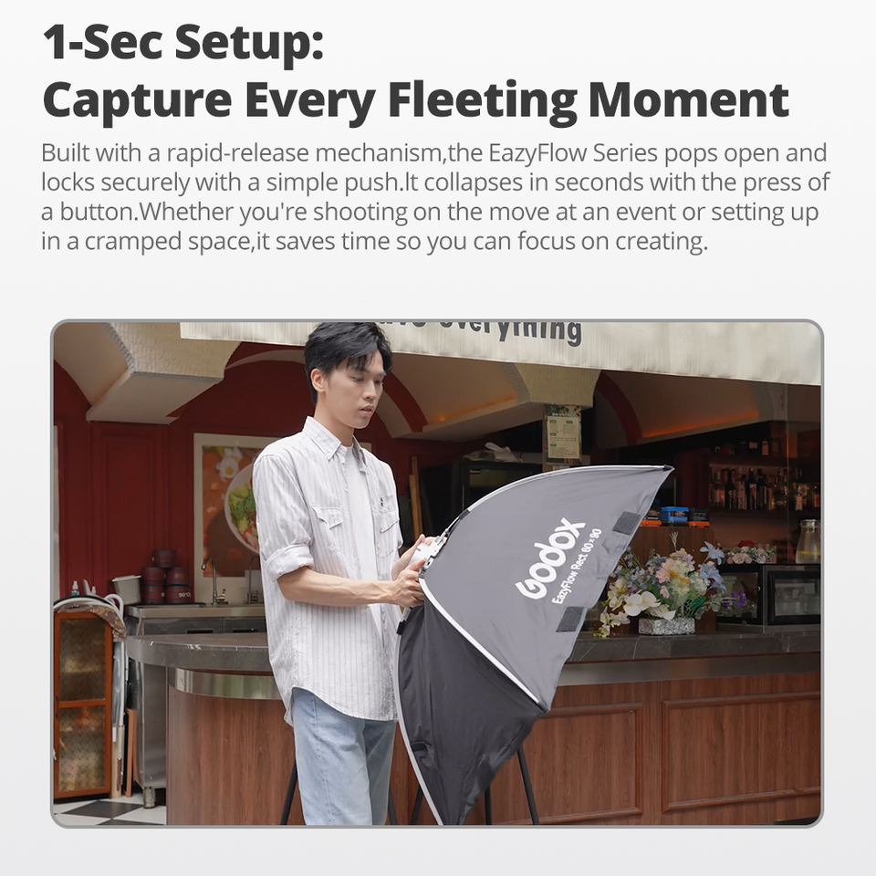 Godox EazyFlow Series: difusor - Photography Lighting Mount reseña y precio